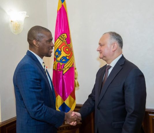 Șeful statului s-a întâlnit cu ambasadorul american în Moldova, Dereck Hogan