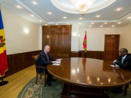 Președintele țării, Igor Dodon, a avut o întrevedere cu ambasadorul SUA Dereck J. Hogan