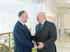 Alexandr Lukașenko, felicitat de președintele Republicii Moldova cu ocazia victoriei la alegerile prezidențiale