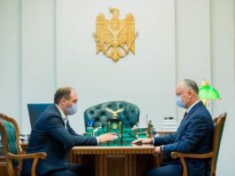Igor Dodon a avut o întrevedere cu primarul Capitalei