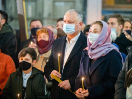 Igor Dodon i-a felicitat pe creștini cu sărbătoarea Sfântului Vasile