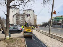 Ceban: Lucrările de asfaltare a trotuarelor pe str. Maria Drăgan, perimetrul str. Vadul lui Vodă – str. Ciocana, au început