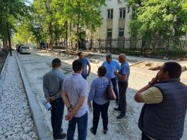 Progresul lucrărilor de reparație capitală a străzilor 31 August 1989, Tighina și Alexandru cel Bun
