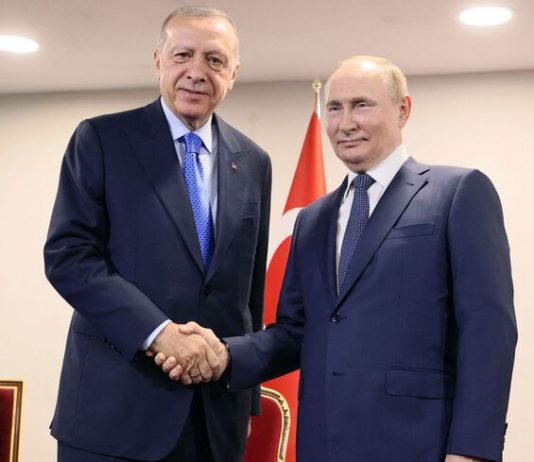Erdogan merge la Soci pentru a discuta cu Putin