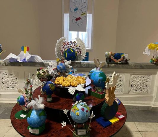 Ceban, la deschiderea expoziției „Copiii pentru pace”: Starea lor emoțională este un amestec între stres și speranța că în curând totul se va termina