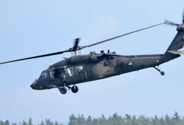 VIDEO// Momentul în care un elicopter american se prăbușește