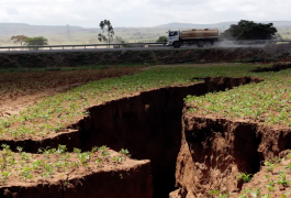 Africa se rupe în două, la propriu!