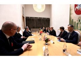Igor Grosu a avut la Vilnius o discuție cu prim-ministrul Ingrida Šimonytė