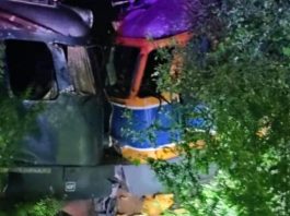 Accident în România! Două locomotive s-au ciocnit