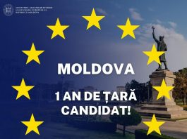 Un an de când Moldova e țară candidată pentru aderarea la UE