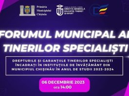 Tinerii cu vocație pedagogică, așteptați la Forumul Municipal al Tinerilor Specialiști