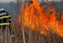 Risc sporit de incendii de vegetație: Meteorologii au emis Cod Galben pentru aproape toată țara