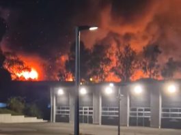 Stația de pompieri din Germania, distrusă de incendiu