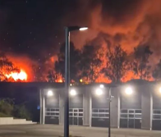 Stația de pompieri din Germania, distrusă de incendiu