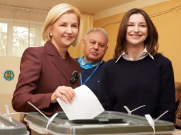 Irina Vlah, după vot: Credem în viitorul Republicii Moldova