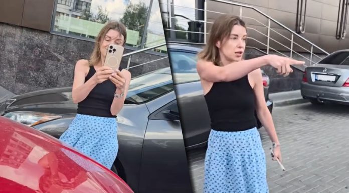 Incident șocant pe străzile capitalei: Gesturi violente între două șoferițe