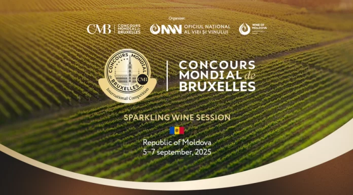Republica Moldova găzduiește în premieră o sesiune a Concours Mondial de Bruxelles: juriu internațional va evalua peste 1.000 de vinuri spumante la Chișinău
