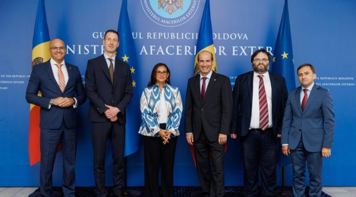 Valeriu Mija, în discuții cu un oficial european despre aderarea Moldovei la UE