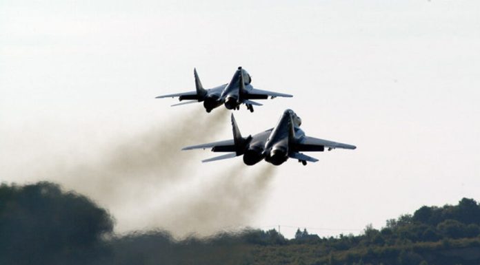 Avion de recunoaştere rus IL‑20 escortat de forţele aeriene poloneze deasupra Mării Baltice