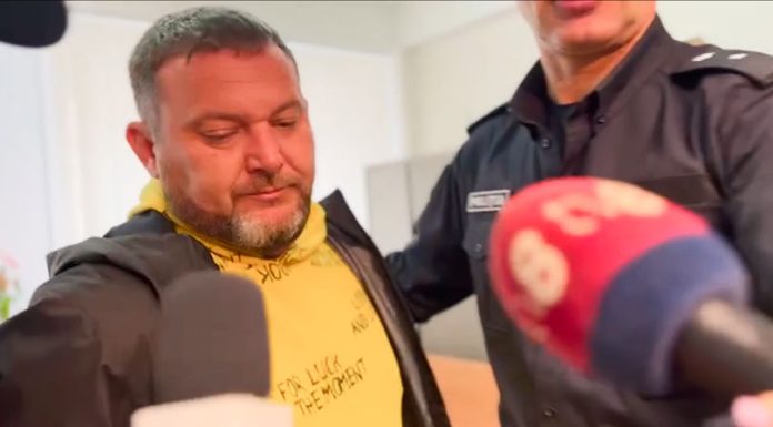 Gabriel Călin, prezentat instanței: procurorii cer arest preventiv