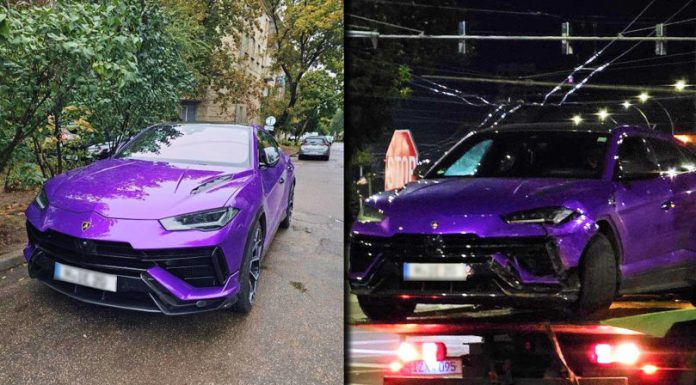 Impact spectaculos în Capitală: Lamborghini Urus avariat grav la intersecția Traian-Dacia