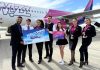 WIZZ AIR ÎNTÂMPINĂ CEA DE–A TREIA AERONAVĂ LA CHIȘINĂU ȘI LANSEAZĂ NOI RUTE DIN MOLDOVA