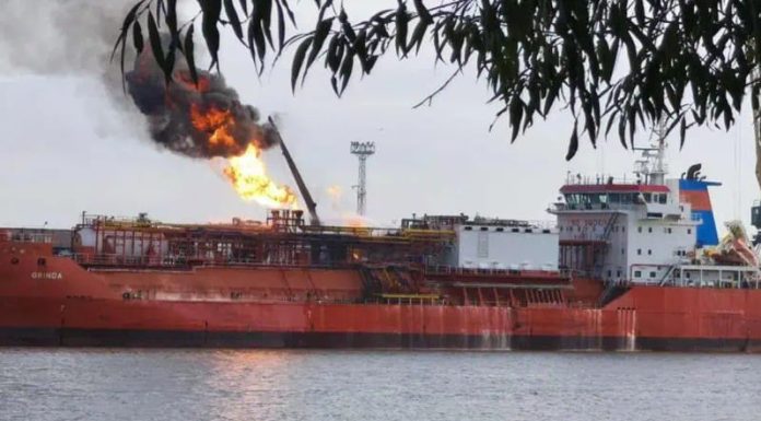 Rușii au atacat o navă cu GPL lângă Ismail; localitatea Plauru din România, evacuată