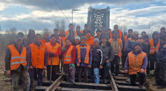 Calea Ferată din Moldova: Lucrările la conexiunea feroviară Cantemir-Fălciu avansează