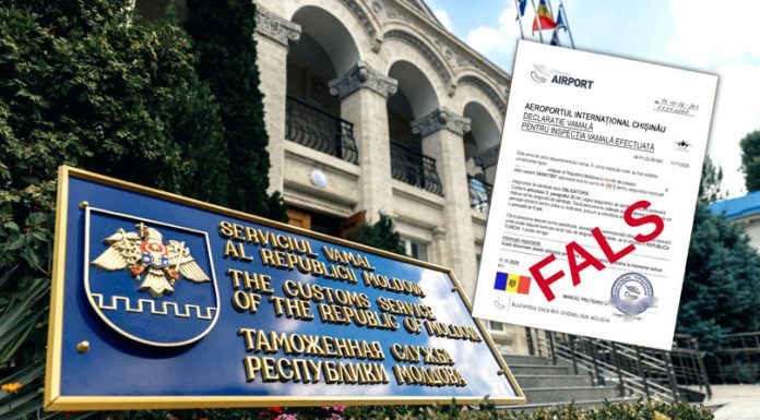 Serviciul Vamal: „Nu plătiţi taxele solicitate prin acest document – e fals”