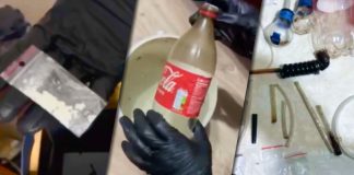 Chișinău: bărbat reținut după ce la casa lui au fost descoperite droguri PVP și hașiș