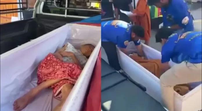 O femeie a „înviat” în sicriu, cu puțin timp înainte de cremare