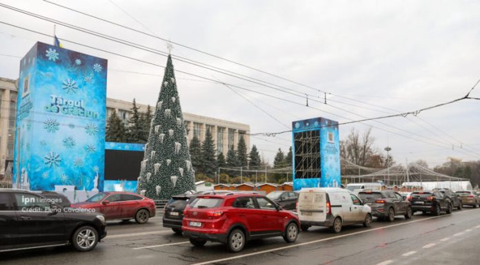 Trafic închis vineri în centrul Chișinăului: zona Piața Marii Adunări Naționale va fi pietonală