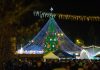 Bradul de Anul Nou, donat de Renato Usatîi, strălucește pentru al zecelea an consecutiv