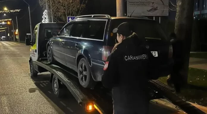 Panică pe străzile din Bălți: șofer în stare de ebrietate, oprit de poliție înainte de un accident