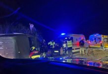 Impact violent pe un drum din Ialoveni: intervenție rapidă a echipajelor de urgență