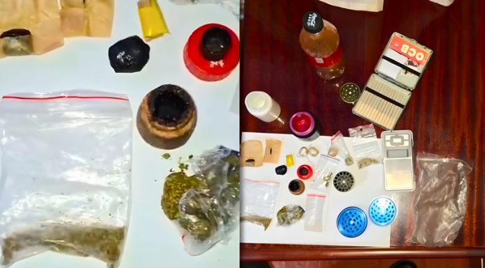 Doi tineri, reținuți în flagrant în timp ce ascundeau droguri lângă un bloc