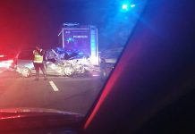 Coliziune gravă la Comrat: impact între două autoturisme și un tractor