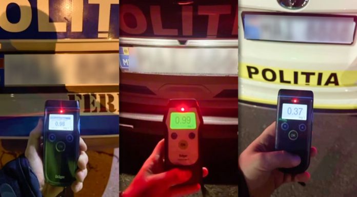 Mai mulți șoferi depistați beți la volan într-o singură zi — poliția avertizează
