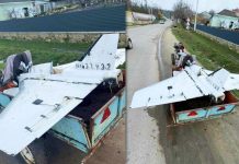 Alertă în Sângerei: Dronă transportată cu motocultorul descoperită pe un teren agrico