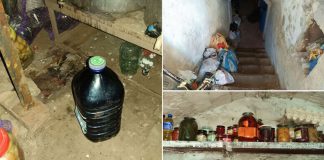 Un bărbat din Dubăsari a încercat să fure vin și suc de mere dintr-un beci