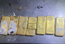 Tentativă de contrabandă cu șapte lingouri de aur, dejucată la Leușeni