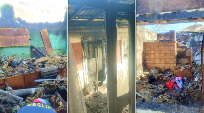 O mamă din Camenca a rămas fără casă după un incendiu. Comunitatea face apel la ajutor