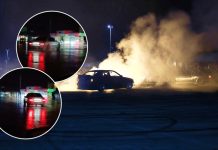 Șofer prins făcând drifturi pe drum public: intervenție a carabinierilor