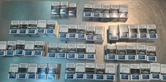 Țigări și lingouri de aur nedeclarate, depistate la Aeroportul Internațional Chișinău