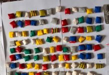 123 de pachete cu droguri ridicate de polițiștii din Taraclia, doi bărbați arestați