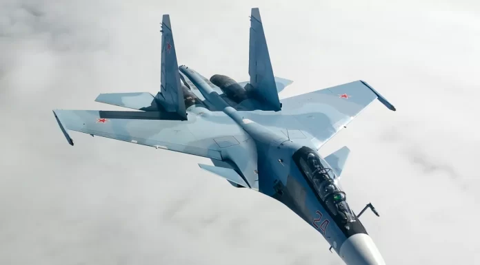 Avion militar rusesc Su-30 s-a prăbușit în Crimeea: piloții s-au catapultat în siguranță