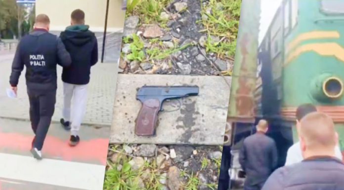 Tentativă de furt din locomotive la Bălți: suspecții, prinși în flagrant de polițiști