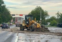 Intervenții pe drumurile naționale după ploile de joi: lucrări de curățare, plombare și asigurare a scurgerii apelor