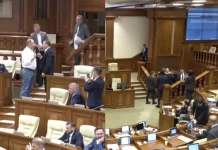 „Eu nu merg cu bodyguarzi și girofar”. Ion Ceban reacționează după ce a fost scos din Parlament