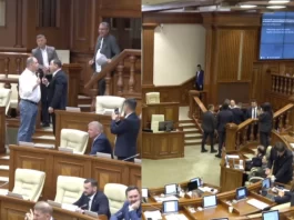 „Eu nu merg cu bodyguarzi și girofar”. Ion Ceban reacționează după ce a fost scos din Parlament